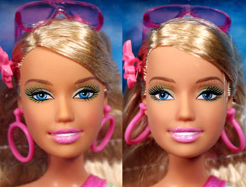 glam barbie doll