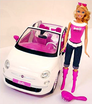 barbie 500 fiat toy