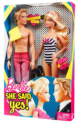 However just like Then and Now Bathing Suit Barbie the surprise was
